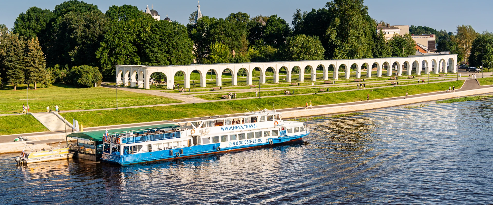 Водные прогулки и экскурсии в Великом Новгороде